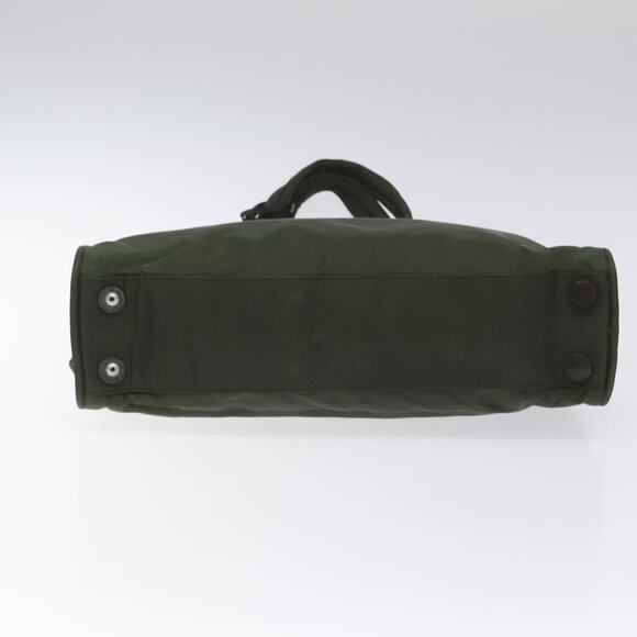 PRADA Hand Bag Nylon Green - Picture 9 of 13